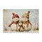 Stupell Industries Snowman Family Of Three Canvas, design by Petal Prints Design